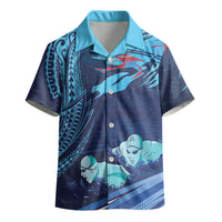 Personalized Hawaii Swimming Kid Hawaiian Shirt Tribal Sporty Style LT03 - Polynesian Pride