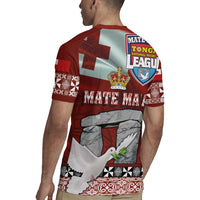 Mate Ma'a Tonga Rugby Jersey Haʻamonga ʻa Maui and White Dove - Tongan Kupesi Ngatu