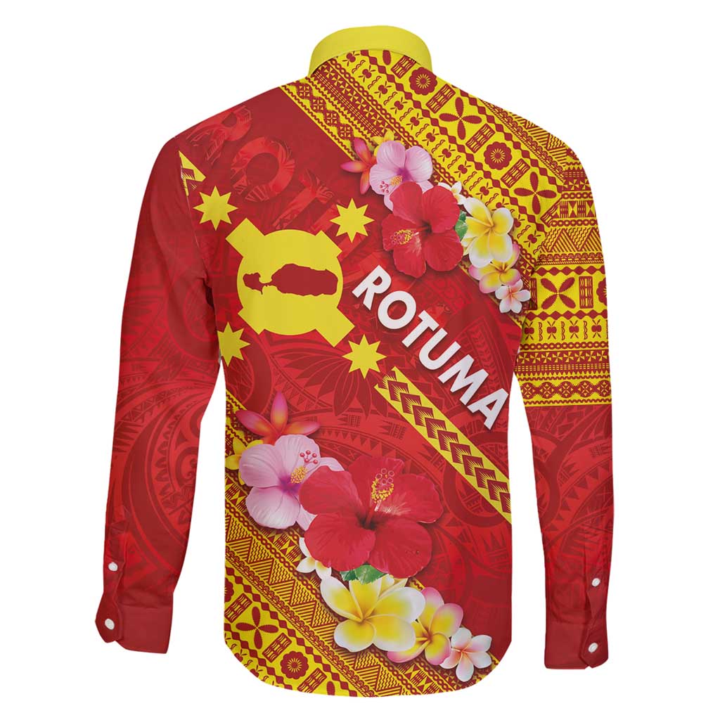 Rotuma Island Family Matching Mermaid Dress and Hawaiian Shirt Fijian Tapa with Polynesian Art and Hibiscus