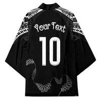 New Zealand Rugby Custom Kimono Aotearoa Armour Blacks Silver Ferns LT03 - Polynesian Pride