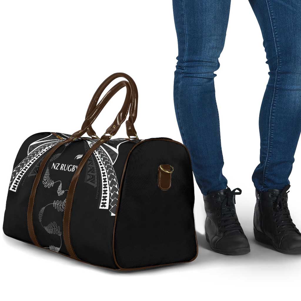 New Zealand Rugby Travel Bag Aotearoa Armour Blacks Silver Ferns - Polynesian Pride