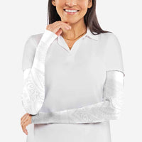 Tonga White Sunday Arm Sleeves Tongan Tribal Heritage Tattoos - Polynesian Pride