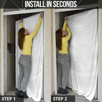 Tonga White Sunday Door Cover Tongan Tribal Heritage Tattoos - Polynesian Pride