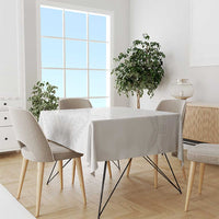 Tonga White Sunday Tablecloth Tongan Tribal Heritage Tattoos - Polynesian Pride