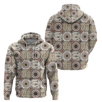 Tukenny Pattern Fijian War Clubs Zip Hoodie LT03 - Polynesian Pride