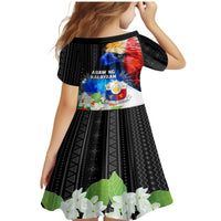 Philippines Independence Day Family Matching Mermaid Dress and Hawaiian Shirt Philippines Eagle and Sampaguita Jasmine Yakan Tribal