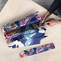 Hawaiian and Japanese Culture Together Umbrella Hawaiian Archipelago Shape Sea Animals LT03 - Polynesian Pride