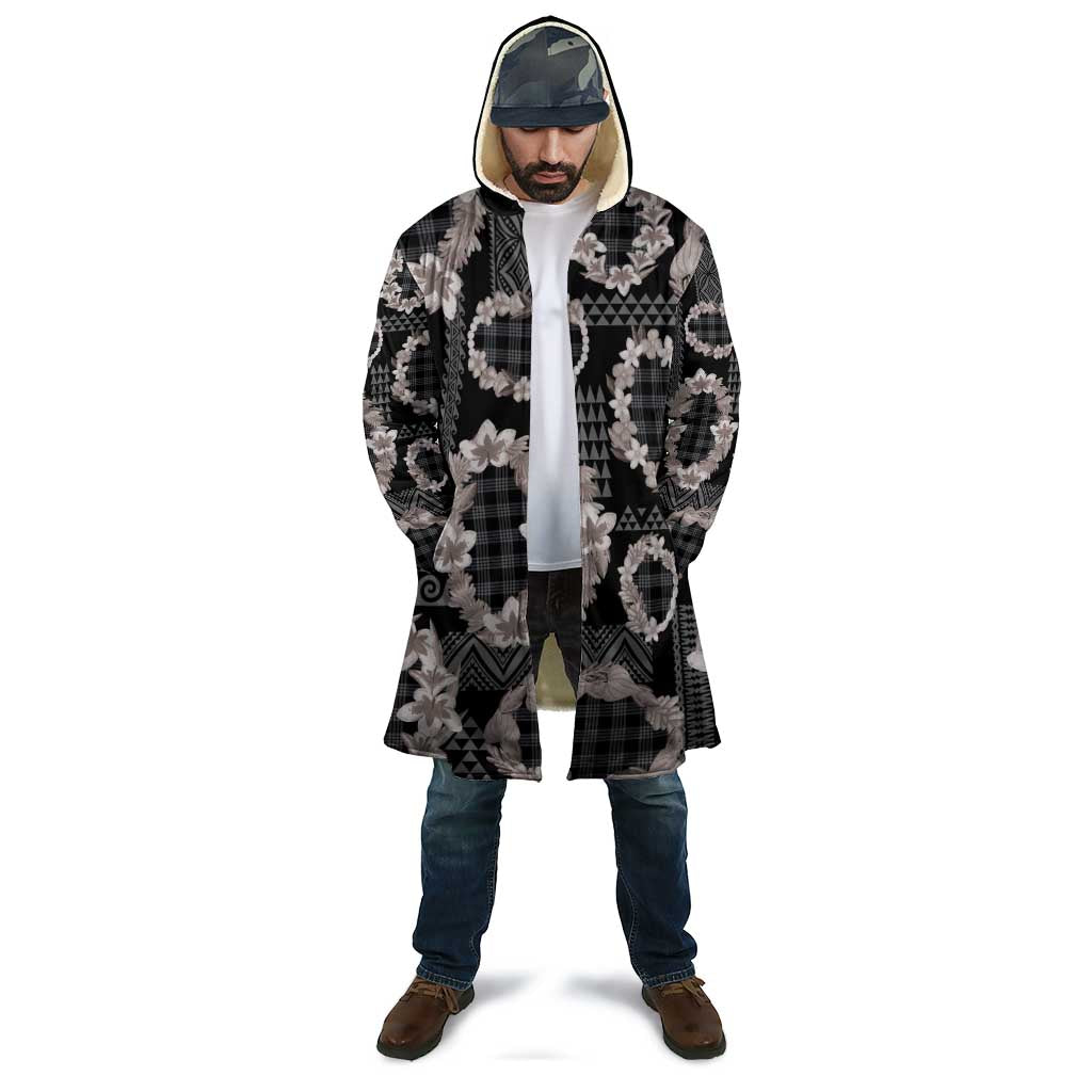 Hawaiian Leis Cloak Kakau Tattoos and Palaka Pastel Grayscale