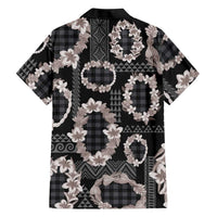 Hawaiian Leis Hawaiian Shirt Kakau Tattoos and Palaka Pastel Grayscale