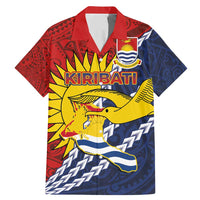 Kiribati Independence Day Family Matching Mermaid Dress and Hawaiian Shirt Polynesian and Melanesian Art Tattoo