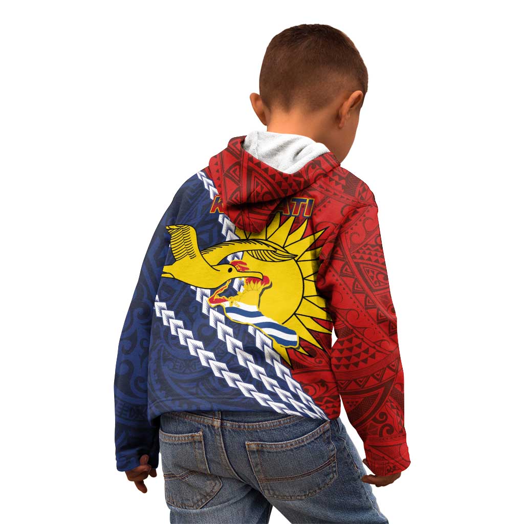 Kiribati Independence Day Kid Hoodie Polynesian and Melanesian Art Tattoo