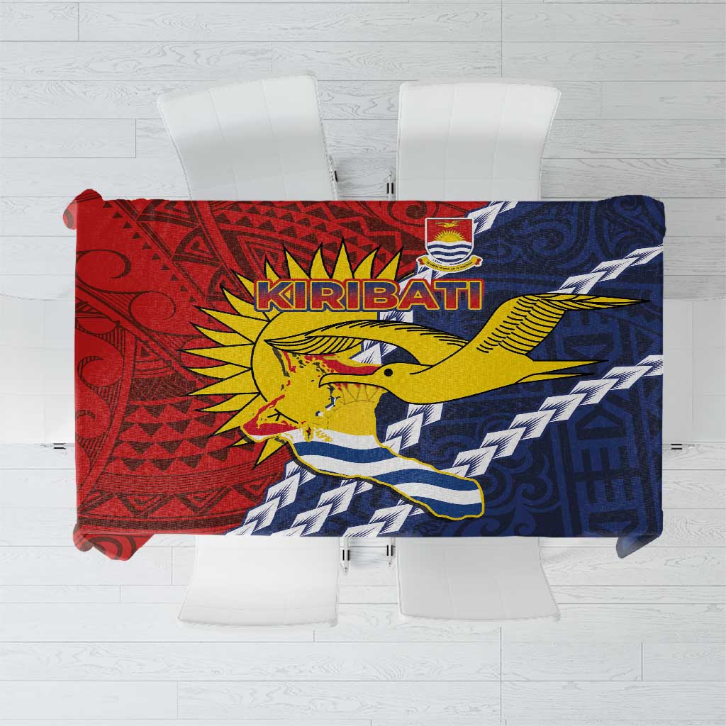 Kiribati Independence Day Tablecloth Polynesian and Melanesian Art Tattoo