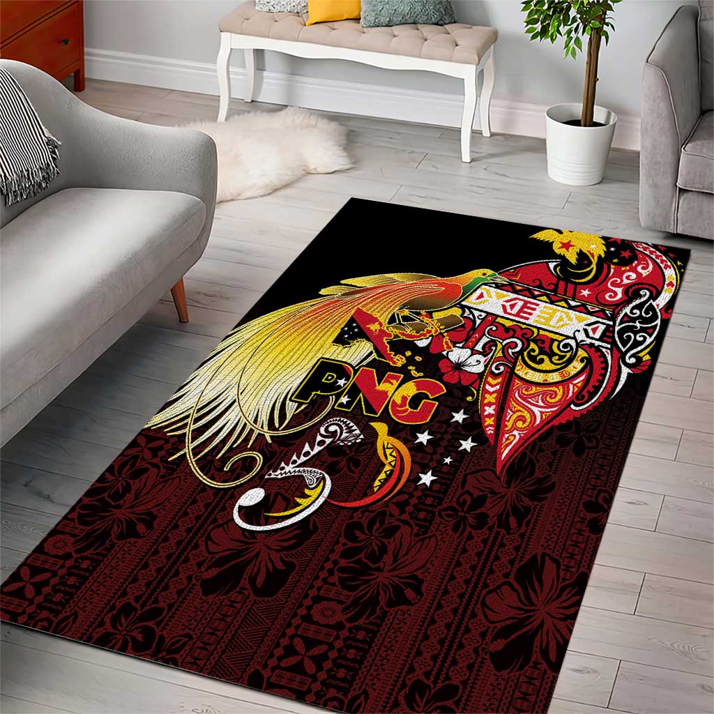 Papua New Guinea 2025 Area Rug 50th Independence Day Anniversary