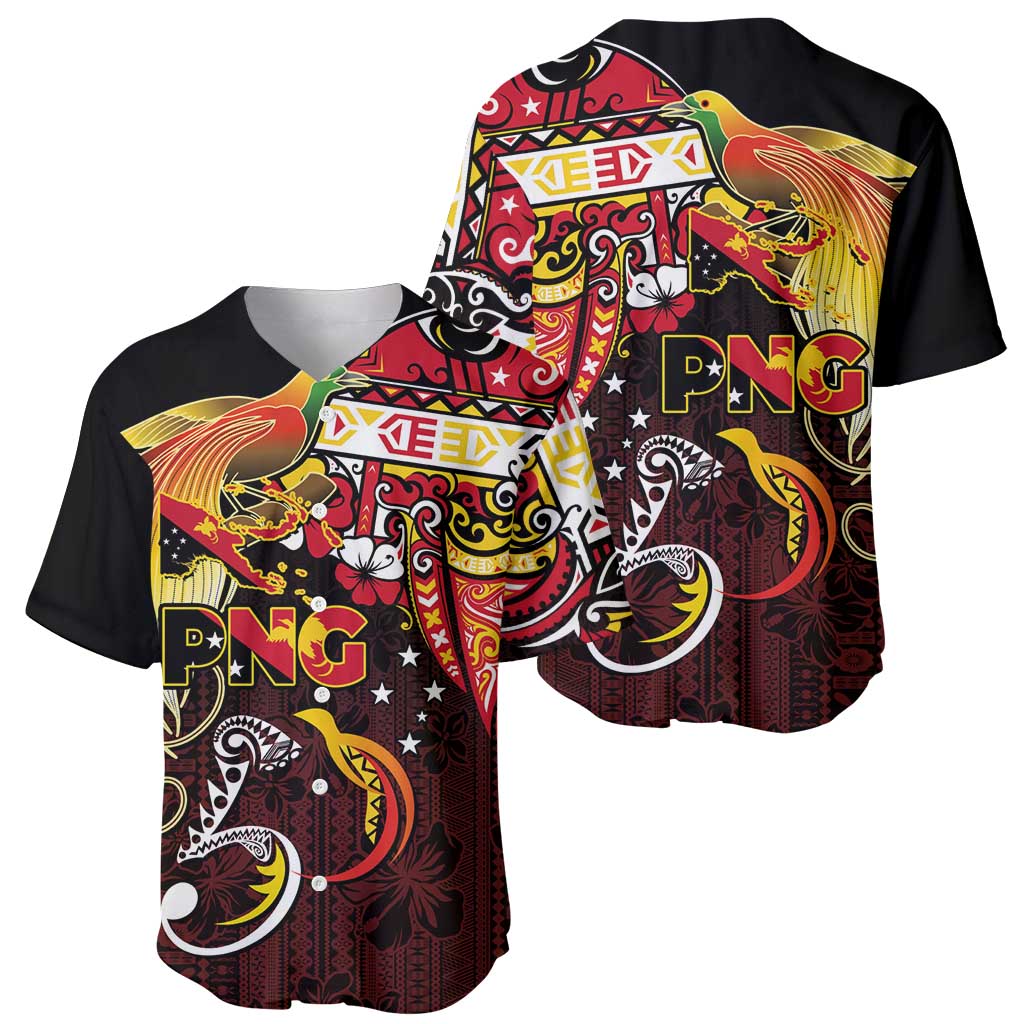 Papua New Guinea 2025 Baseball Jersey 50th Independence Day Anniversary LT03 - Polynesian Pride