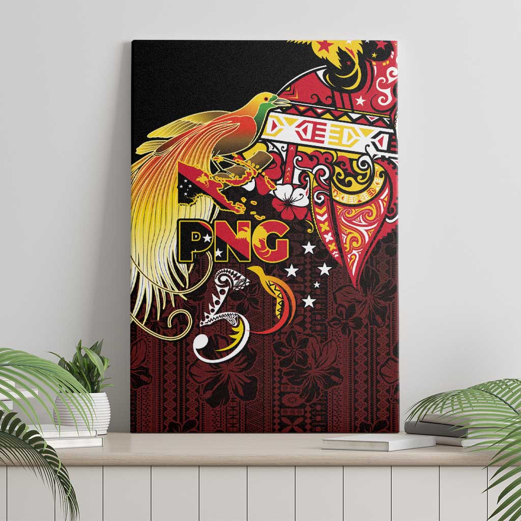 Papua New Guinea 2025 Canvas Wall Art 50th Independence Day Anniversary