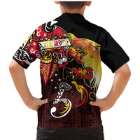 Papua New Guinea 2025 Family Matching Mermaid Dress and Hawaiian Shirt 50th Independence Day Anniversary