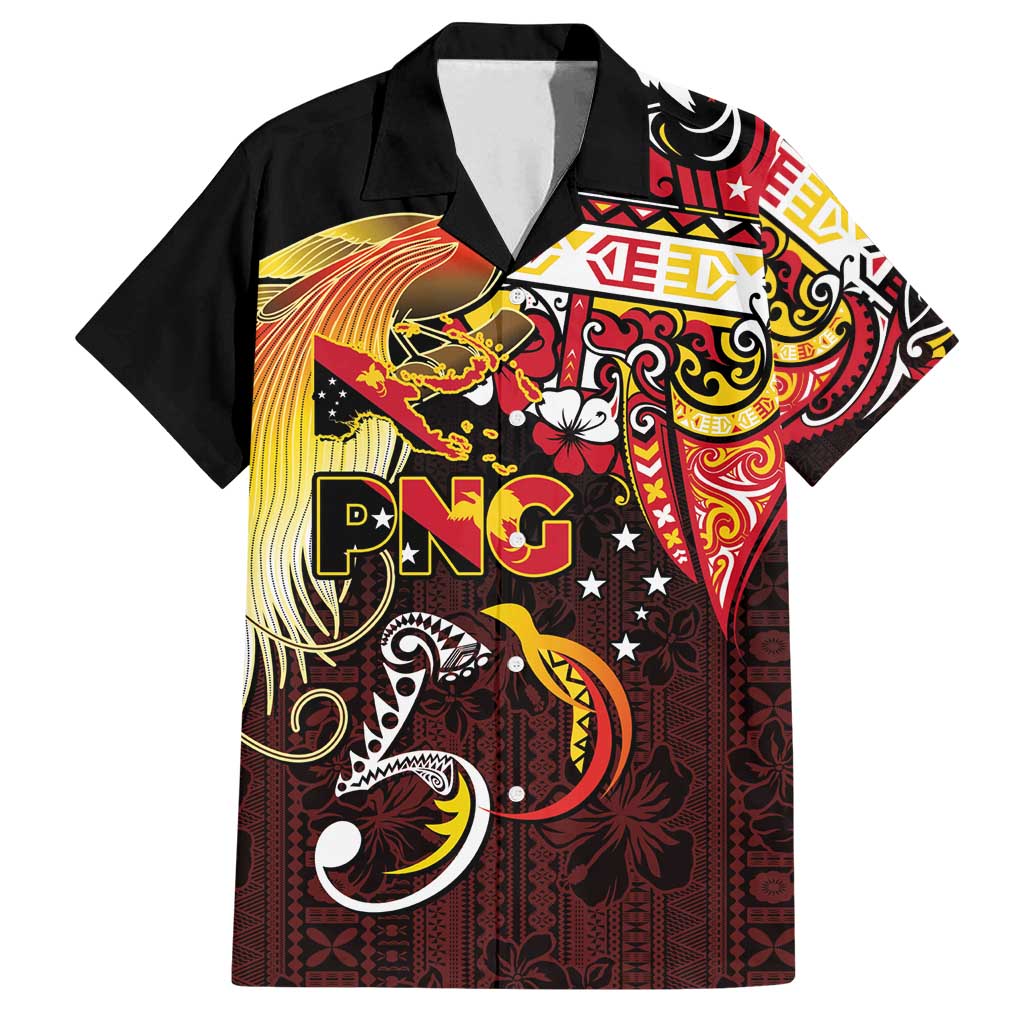 Papua New Guinea 2025 Family Matching Puletasi and Hawaiian Shirt 50th Independence Day Anniversary
