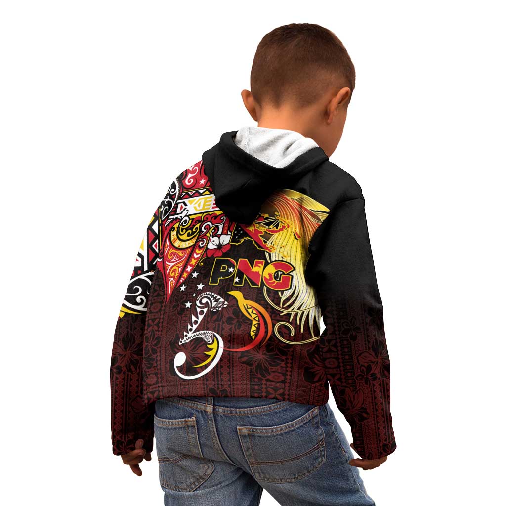 Papua New Guinea 2025 Kid Hoodie 50th Independence Day Anniversary