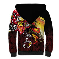 Papua New Guinea 2025 Sherpa Hoodie 50th Independence Day Anniversary