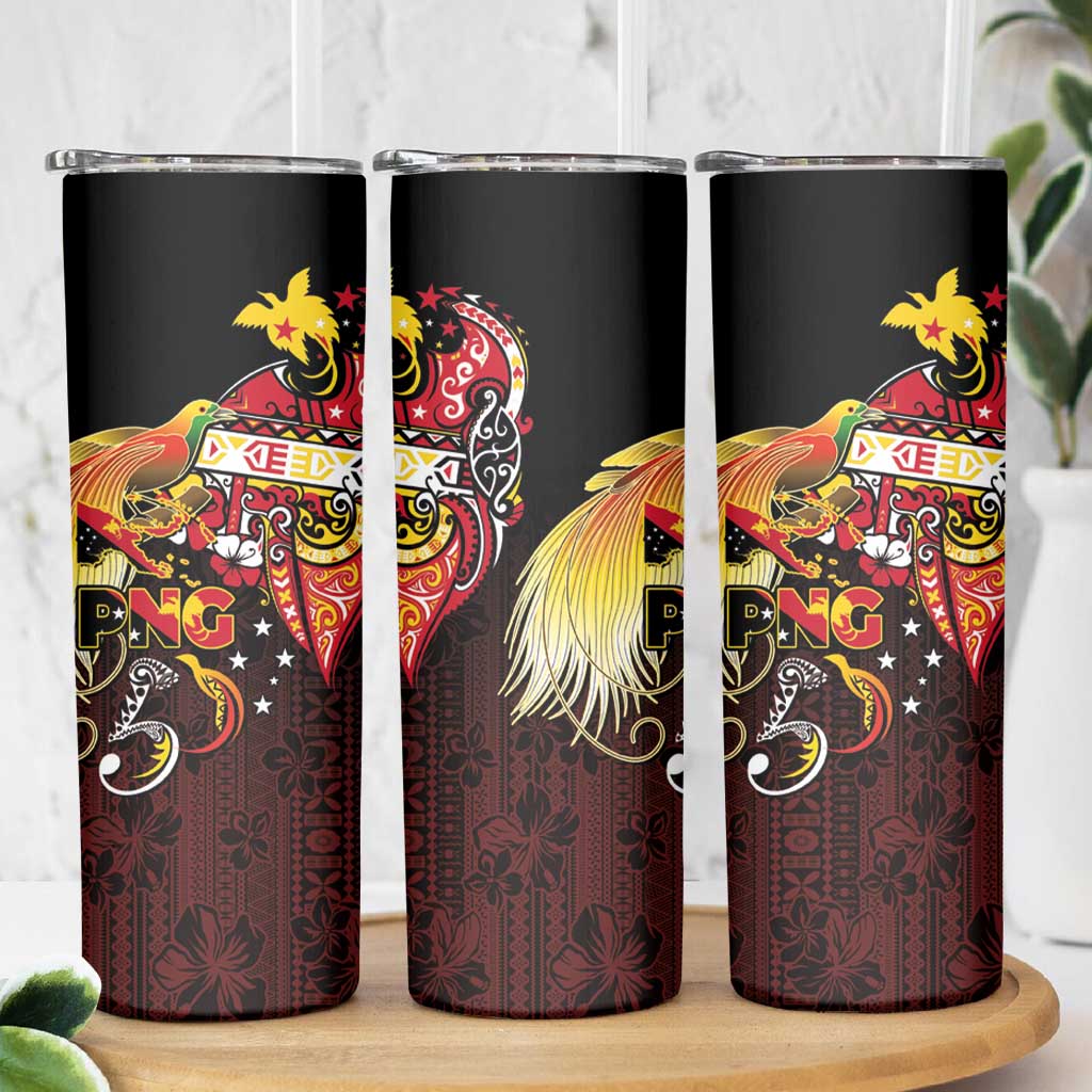 Papua New Guinea 2025 Skinny Tumbler 50th Independence Day Anniversary