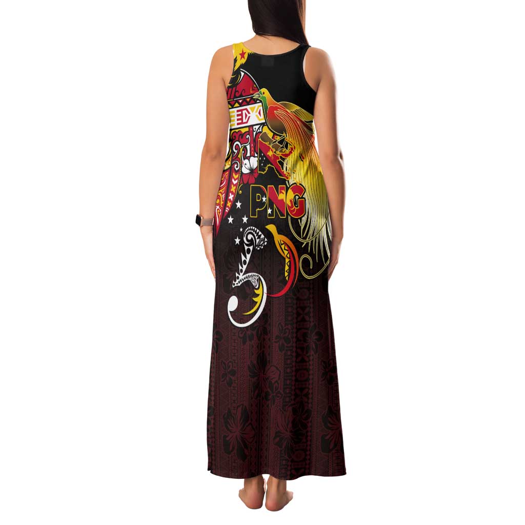 Papua New Guinea 2025 Tank Maxi Dress 50th Independence Day Anniversary