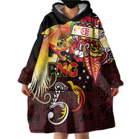 Papua New Guinea 2025 Wearable Blanket Hoodie 50th Independence Day Anniversary