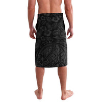Hawaiian Halloween Lavalava Aloha Pinapple with Mysterious Hands and Polynesian Tribal Tattoo