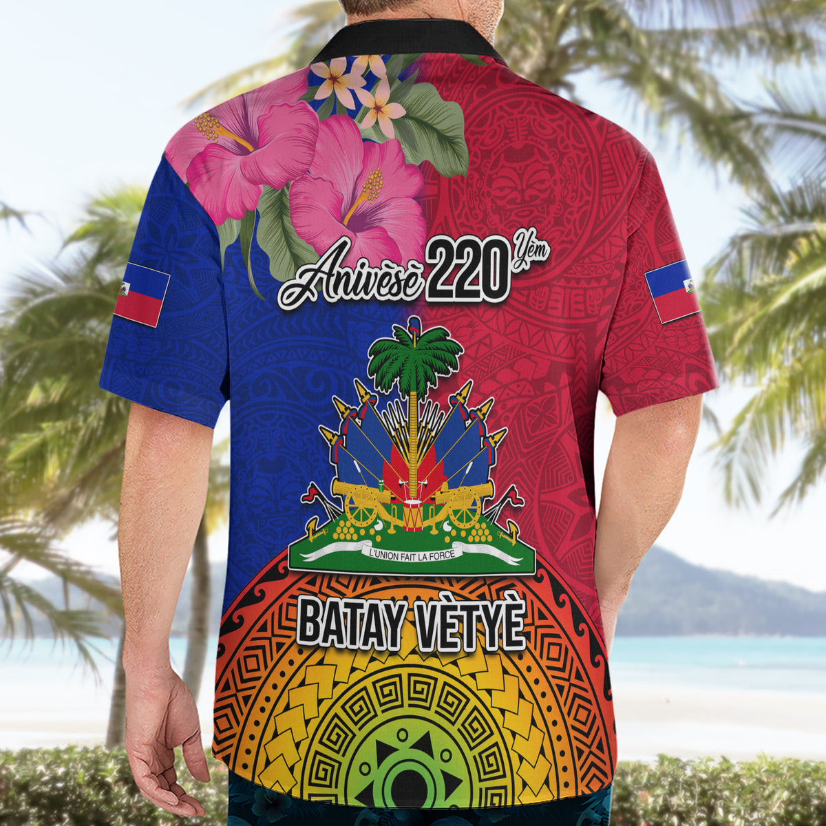 Haiti Battle of Vertieres Hawaiian Shirt The Haitian Revolution 220th Anniversary Polynesian Style LT03 - Polynesian Pride