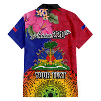 Personalised Haiti Battle of Vertieres Family Matching Puletasi Dress and Hawaiian Shirt The Haitian Revolution 220th Anniversary Polynesian Style LT03 - Polynesian Pride