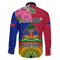 Personalised Haiti Battle of Vertieres Family Matching Puletasi Dress and Hawaiian Shirt The Haitian Revolution 220th Anniversary Polynesian Style LT03 - Polynesian Pride