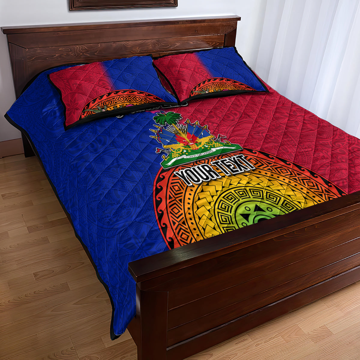 Personalised Haiti Battle of Vertieres Quilt Bed Set The Haitian Revolution 220th Anniversary Polynesian Style LT03 - Polynesian Pride