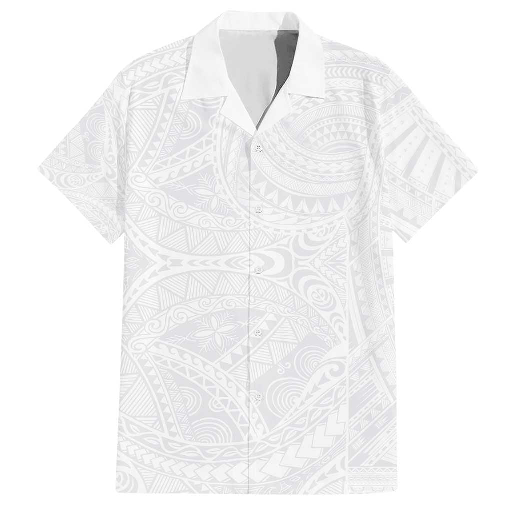 Lotu Tamaiti Samoan Art Tattoo Polynesian Pattern Family Matching Short Sleeve Bodycon Dress and Hawaiian Shirt
