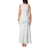 Lotu Tamaiti Samoan Art Tattoo Polynesian Pattern Tank Maxi Dress LT03 - Polynesian Pride