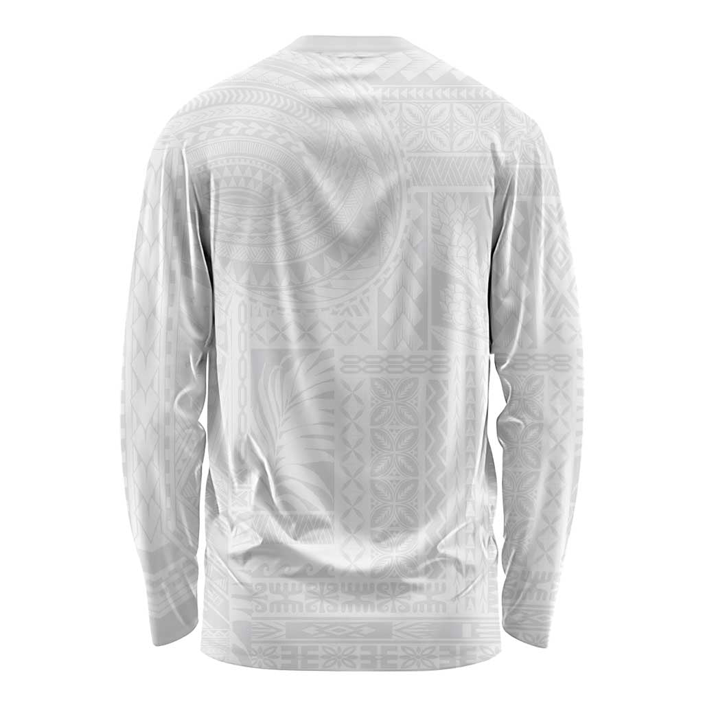 Lotu Tamaiti Samoan Art Tattoo Siapo Pattern Long Sleeve Shirt