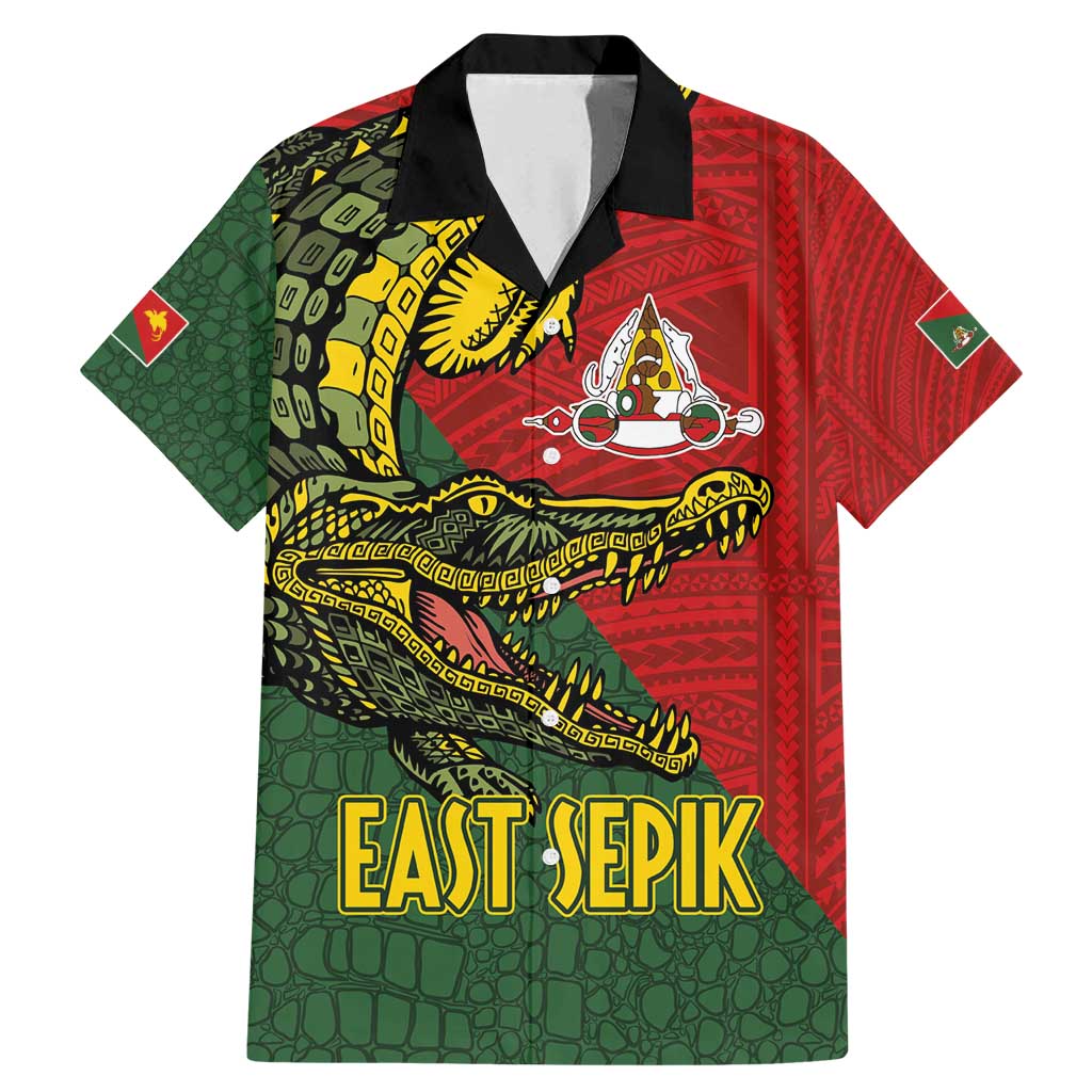 Sepik River Crocodile & Arts Festival Melanesian Pattern Family Matching Mermaid Dress and Hawaiian Shirt