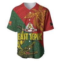 Sepik River Crocodile & Arts Festival Baseball Jersey Bird-of-paradise Melanesian Tattoo