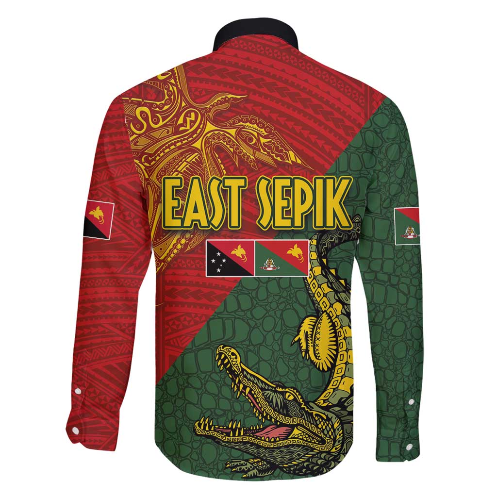 Sepik River Crocodile & Arts Festival Family Matching Off Shoulder Maxi Dress and Hawaiian Shirt Bird-of-paradise Melanesian Tattoo