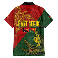 Sepik River Crocodile & Arts Festival Family Matching Tank Maxi Dress and Hawaiian Shirt Bird-of-paradise Melanesian Tattoo LT03 - Polynesian Pride