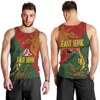 Sepik River Crocodile & Arts Festival Men Tank Top Bird-of-paradise Melanesian Tattoo
