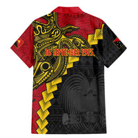 Papua New Guinea Independence Day Family Matching Mermaid Dress and Hawaiian Shirt Bird-of-paradise Melanesian Tattoo