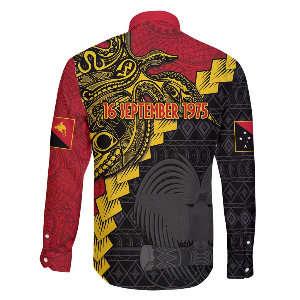 Papua New Guinea Independence Day Family Matching Mermaid Dress and Hawaiian Shirt Bird-of-paradise Melanesian Tattoo