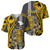 Custom Hawaii Lanai Island Baseball Jersey Hawaiian Warrior and Kakau Symbols Abstract Tattoo LT03 - Polynesian Pride
