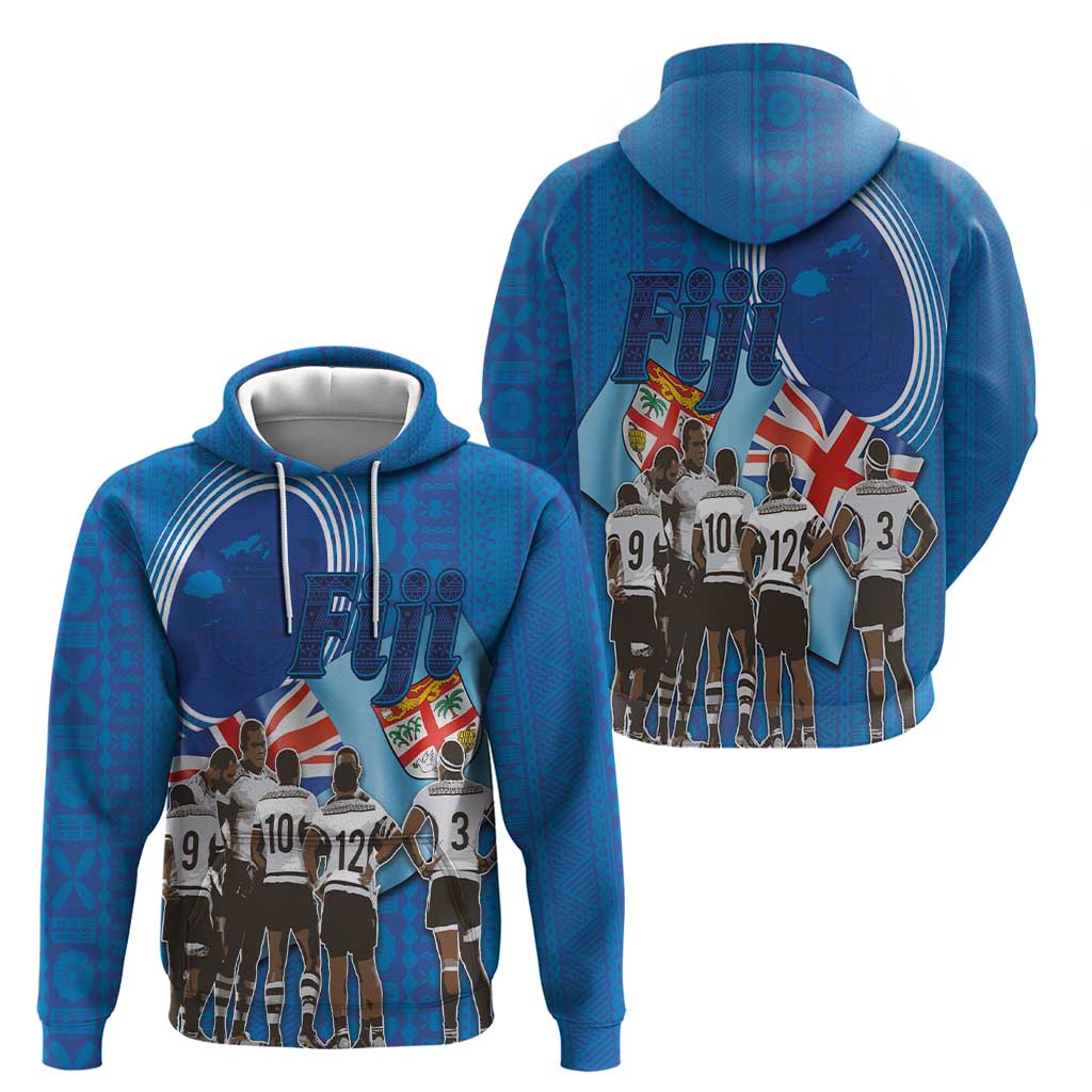 Fiji Rugby Sevens Hoodie Commemorate Gold Medal - Rio de Janeiro 2016