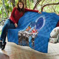 Fiji Rugby Sevens Quilt Commemorate Gold Medal - Rio de Janeiro 2016 LT03 - Polynesian Pride