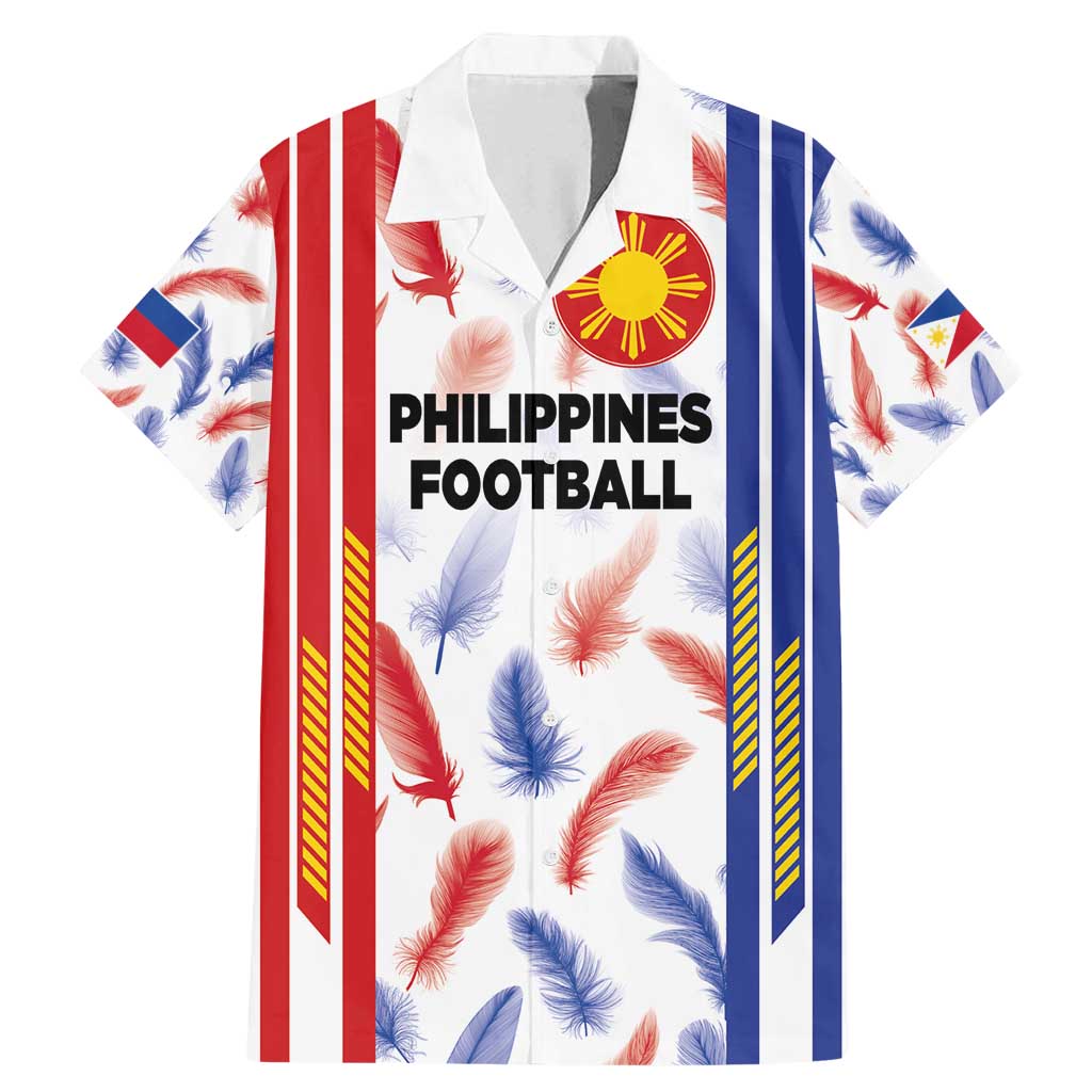 Custom Philippines Champions Football Jersey Family Matching Mermaid Dress and Hawaiian Shirt