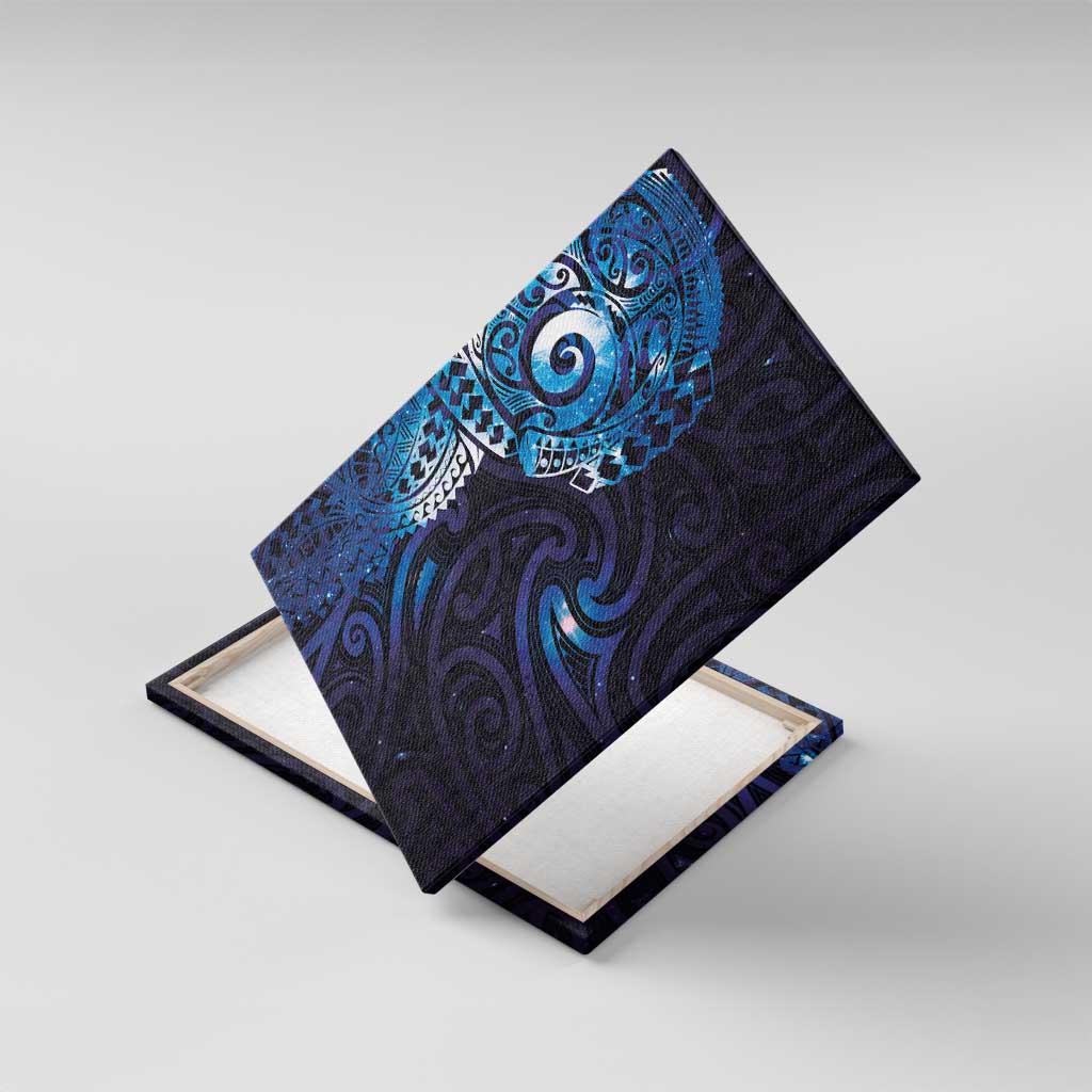 Matariki New Zealand Maori Koru Art Tattoo Canvas Wall Art New Year Galaxy Blue Sky Style