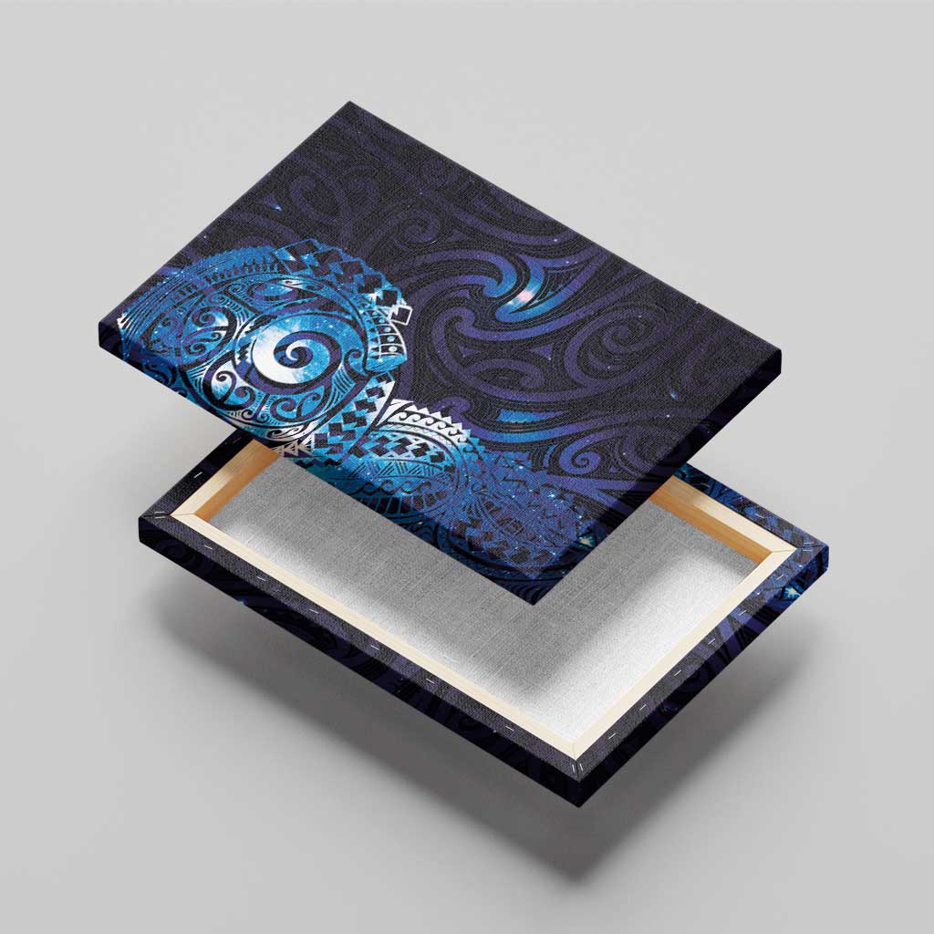 Matariki New Zealand Maori Koru Art Tattoo Canvas Wall Art New Year Galaxy Blue Sky Style