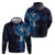 Matariki New Zealand Maori Koru Art Tattoo Hoodie New Year Galaxy Blue Sky Style