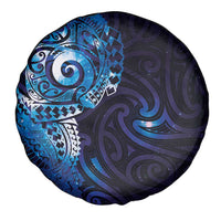 Matariki New Zealand Maori Koru Art Tattoo Spare Tire Cover New Year Galaxy Blue Sky Style