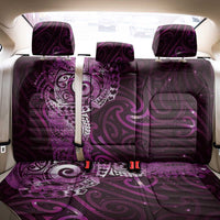 Matariki New Zealand Maori Koru Art Tattoo Back Car Seat Cover New Year Galaxy Pink Sky Style